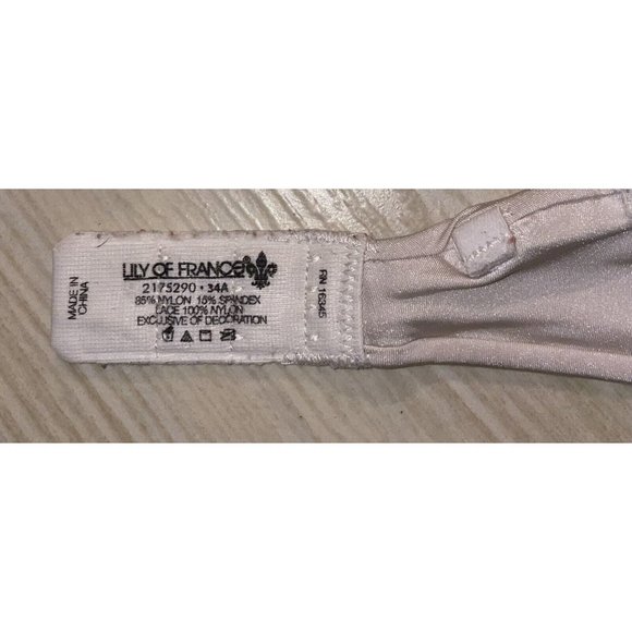 Lily of France 2175290 Ego Boost Amplifier Push-Up Convertible Underwire Bra 34A - Picture 6 of 7